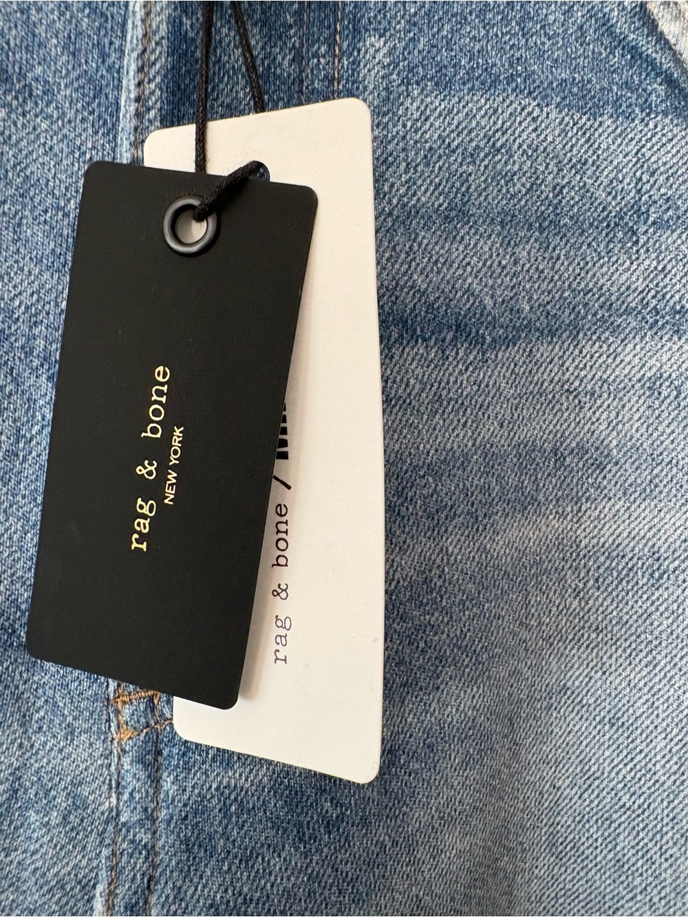 rag & bone Miramar Railey Light Blue Wide-Leg Jeans 29 - Picture 4 of 15